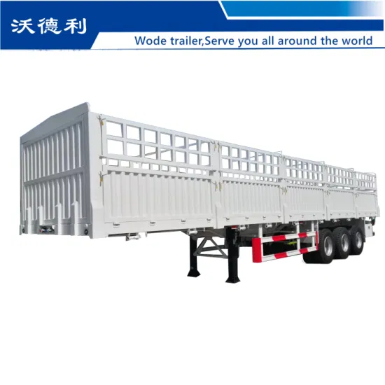 3 Axles Cargo Fence Trailer Container Chassis Dump Trailer Farm Tractor Machine Forklift Wheel Loader Dump Truck Tractor Truck Dumper Vehicle Auto Spare Parts